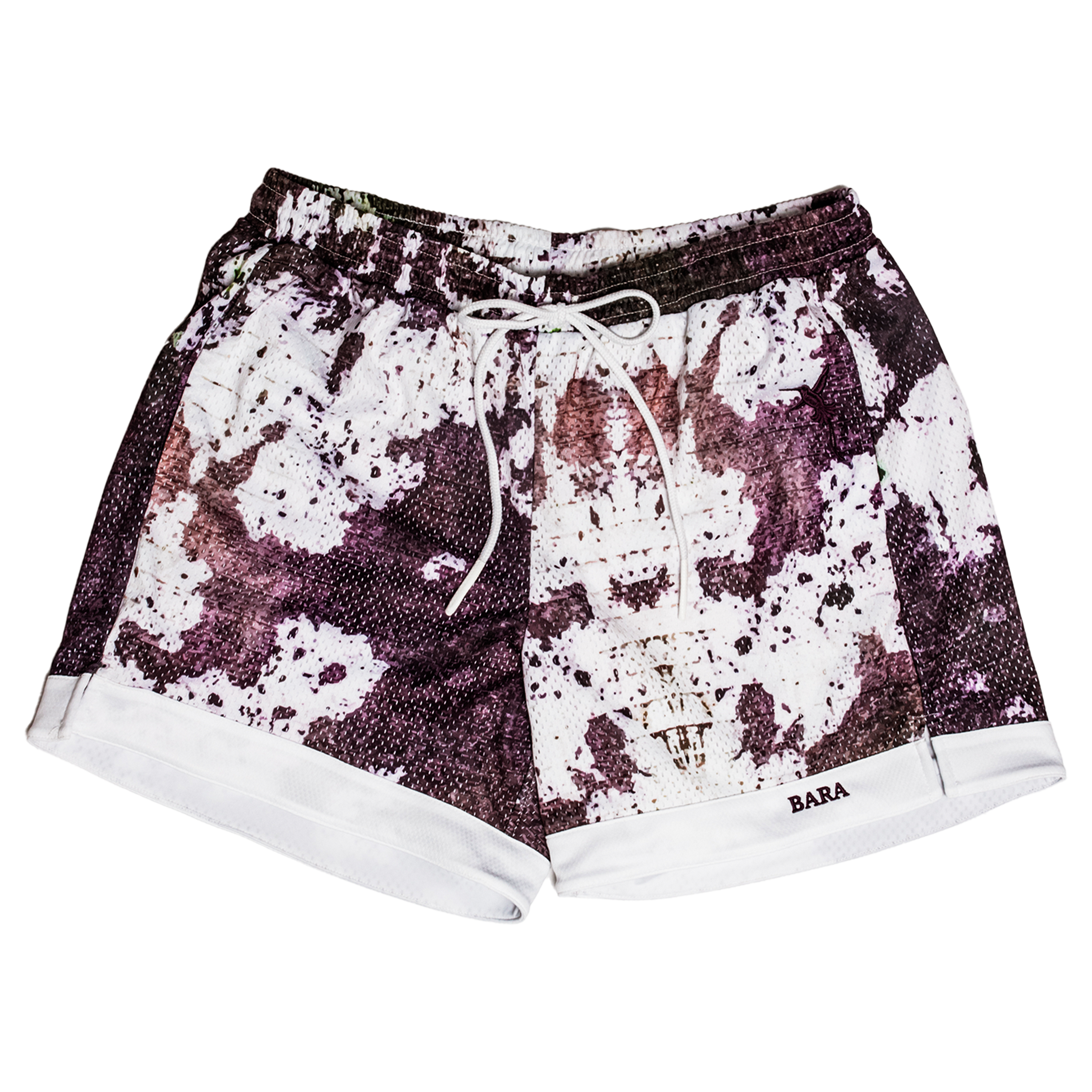 BARA Violet Dye Mesh Short