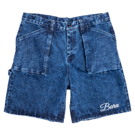 Indigo Wash 3D Pocket Denim Jorts