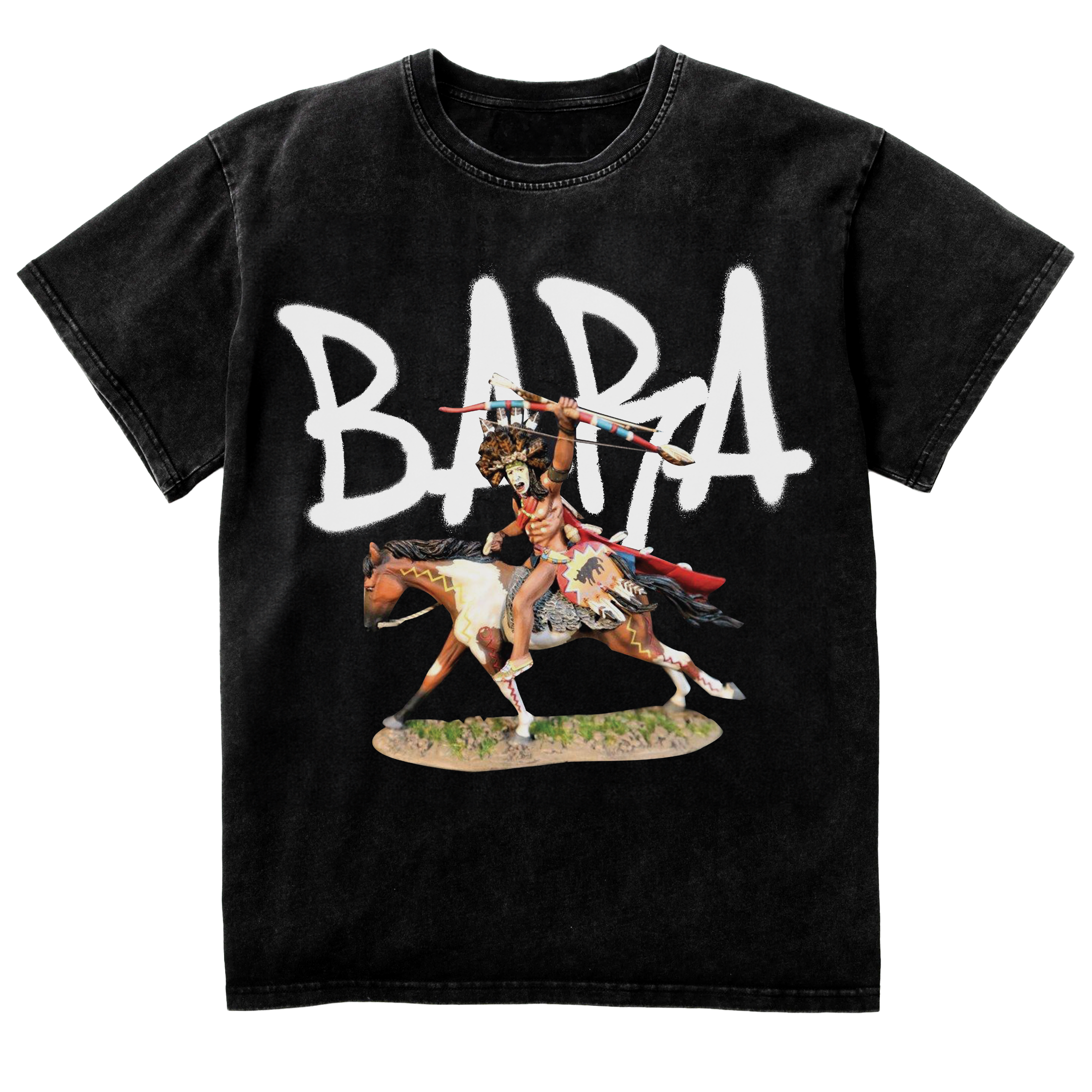 BARA Horseman Black Tee