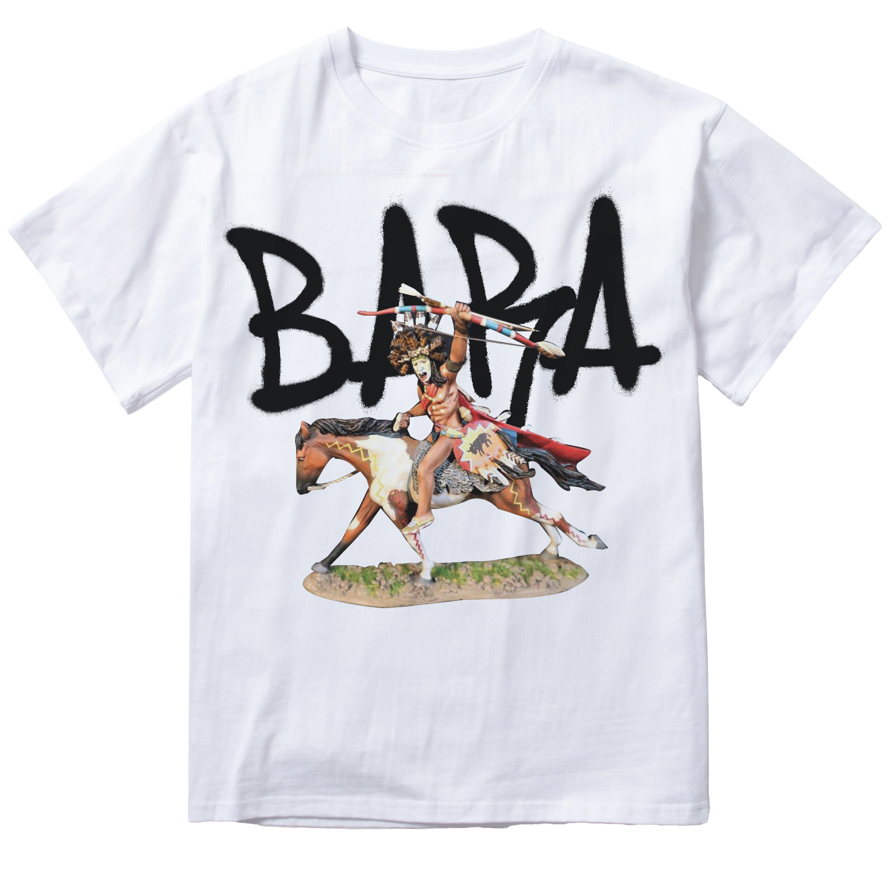 BARA Horseman White Tee