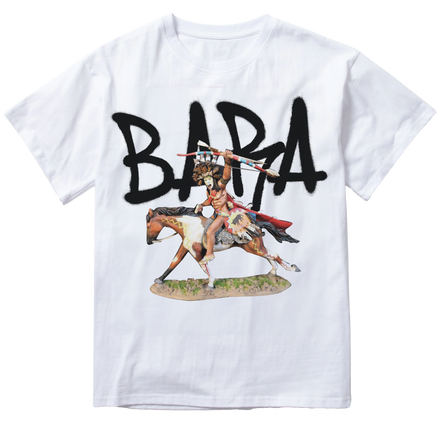 BARA Horseman White Tee